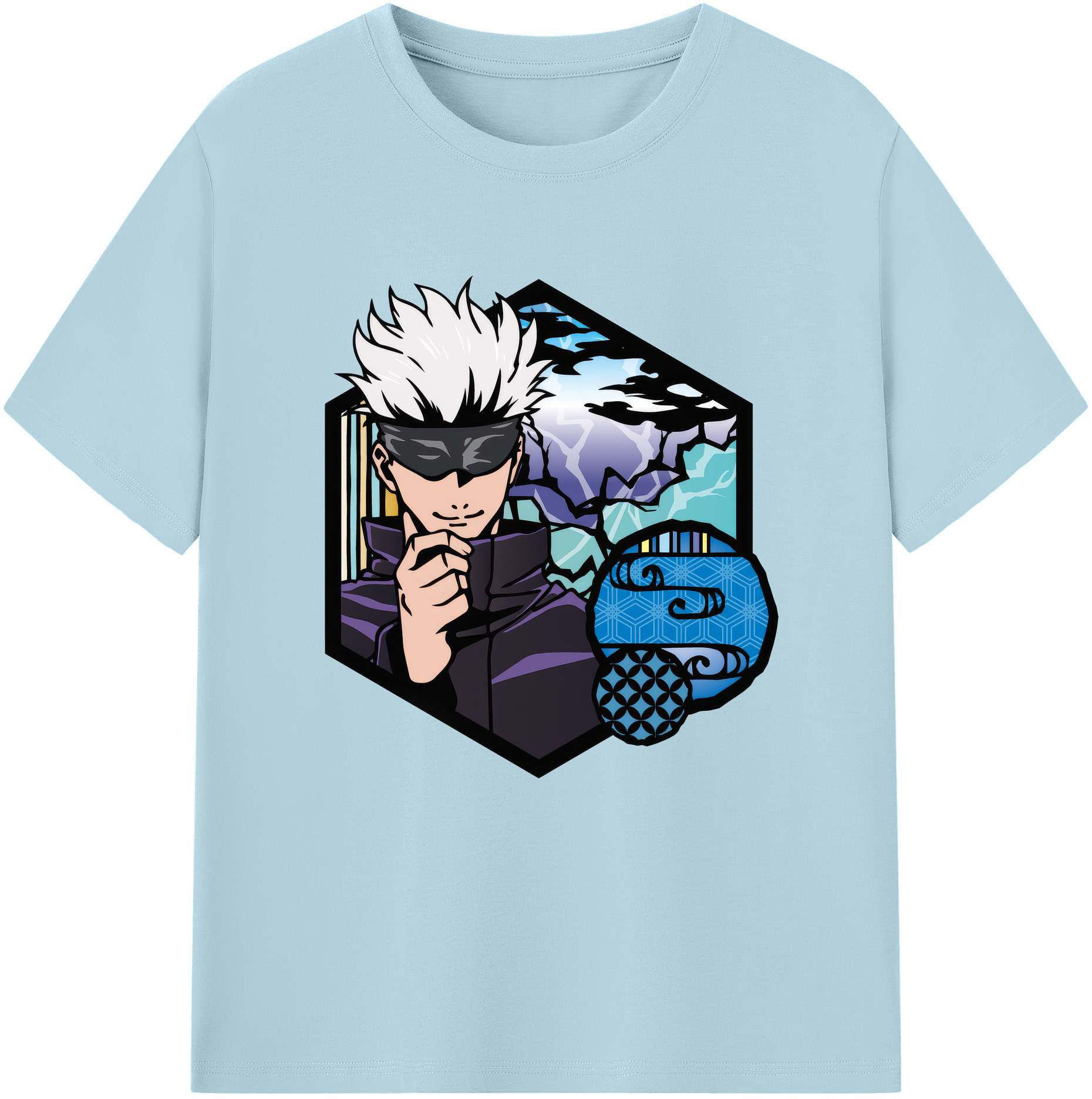 （画像用） 呪術廻戦 Jujutsu Kaisen 綿100％半袖Tシャツ（フロントプリント）